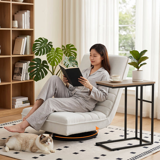 Artiss Floor Lounge & Coffee Table Set