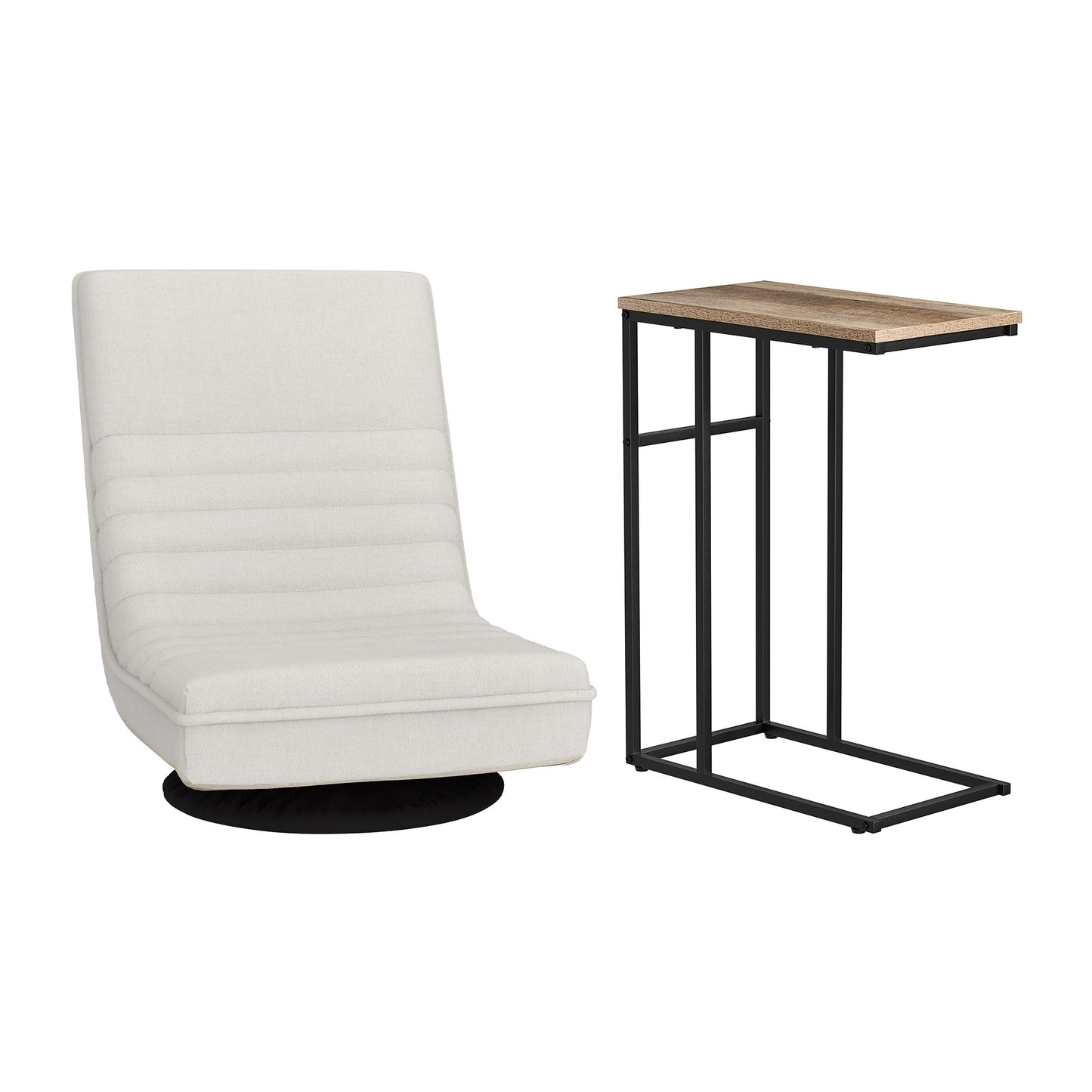 Artiss Floor Lounge & Coffee Table Set