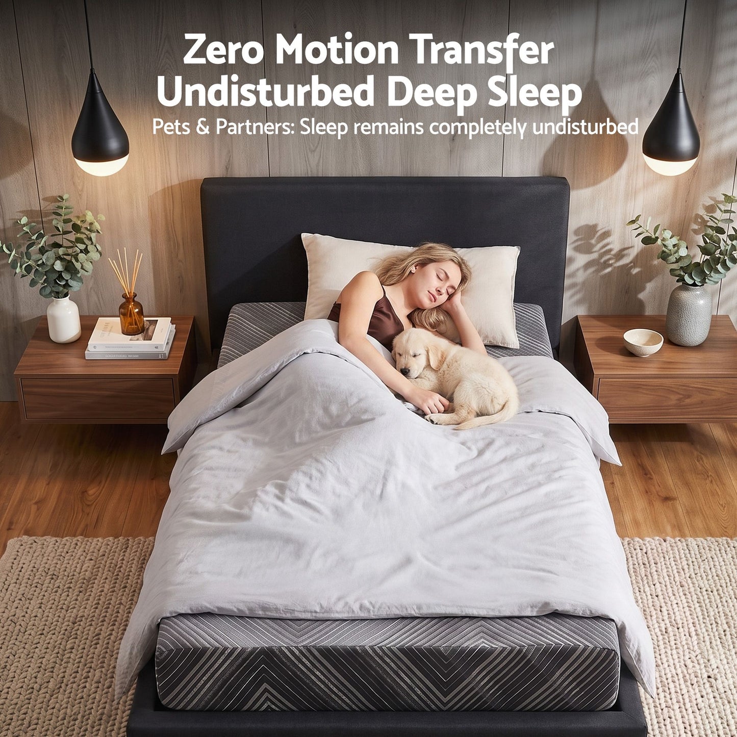 Giselle ECLIPSE 25cm Memory Foam Mattress - Single