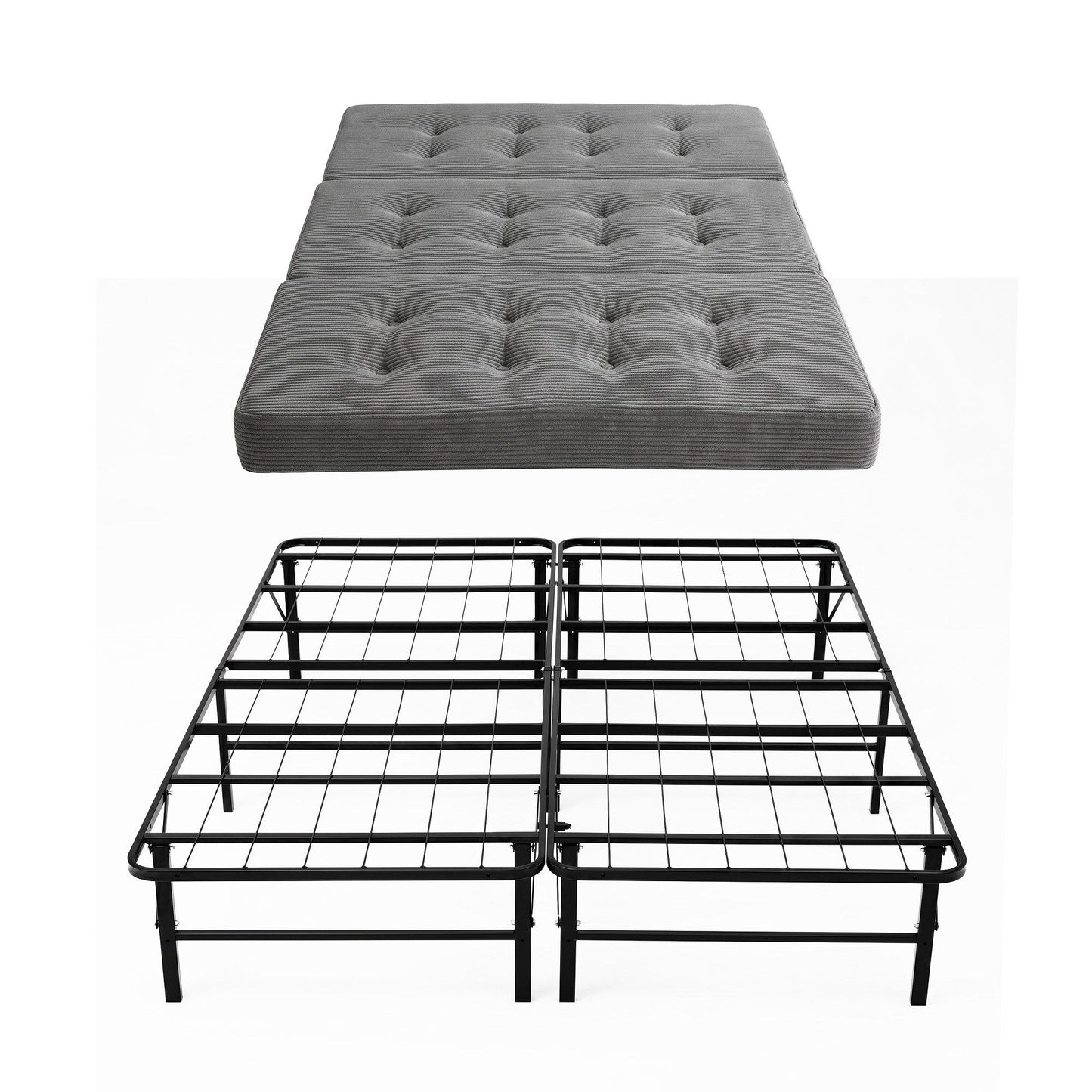 Giselle Double Folding Bed with 15cm Foam Mattress