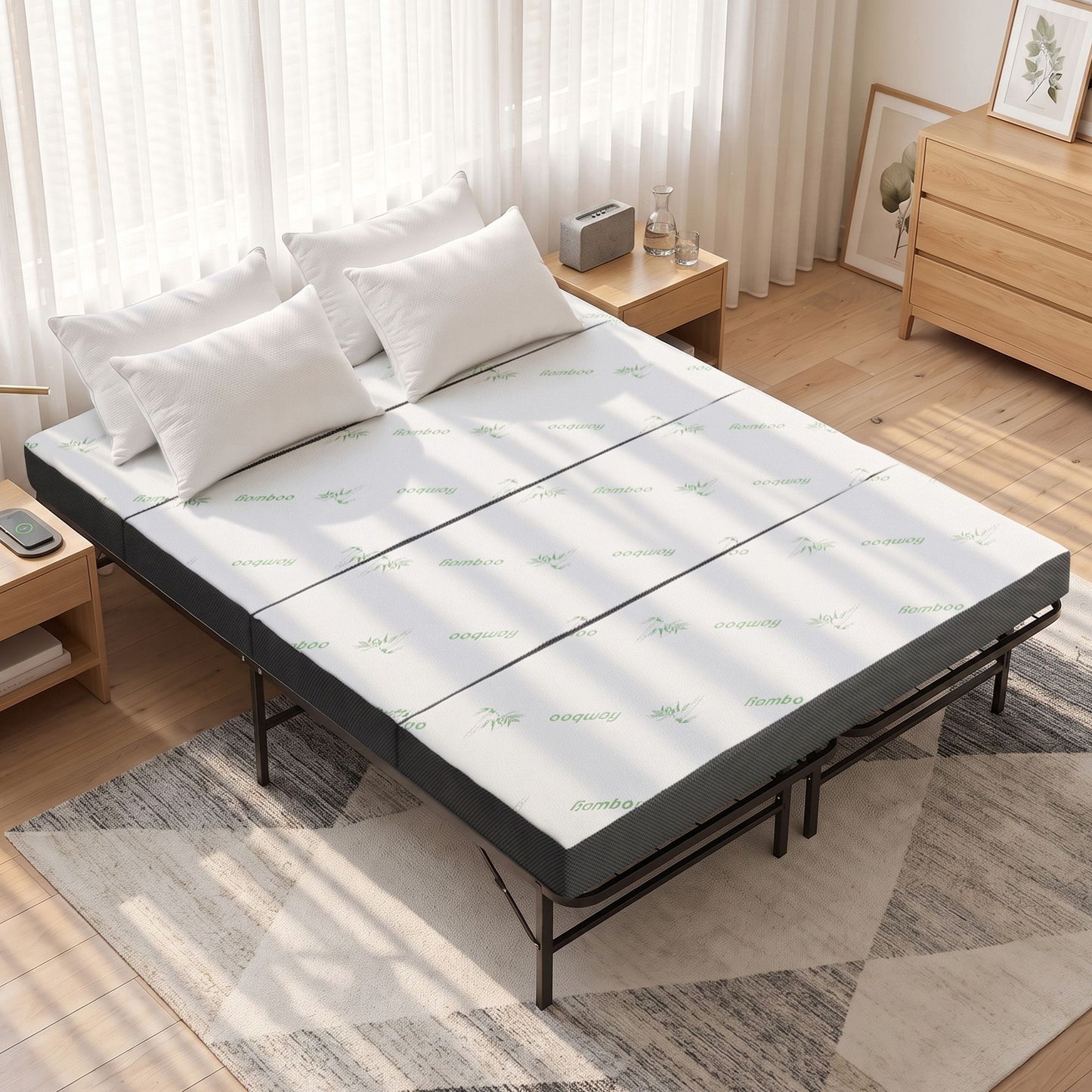 Giselle Queen Folding Bed with Mattress
