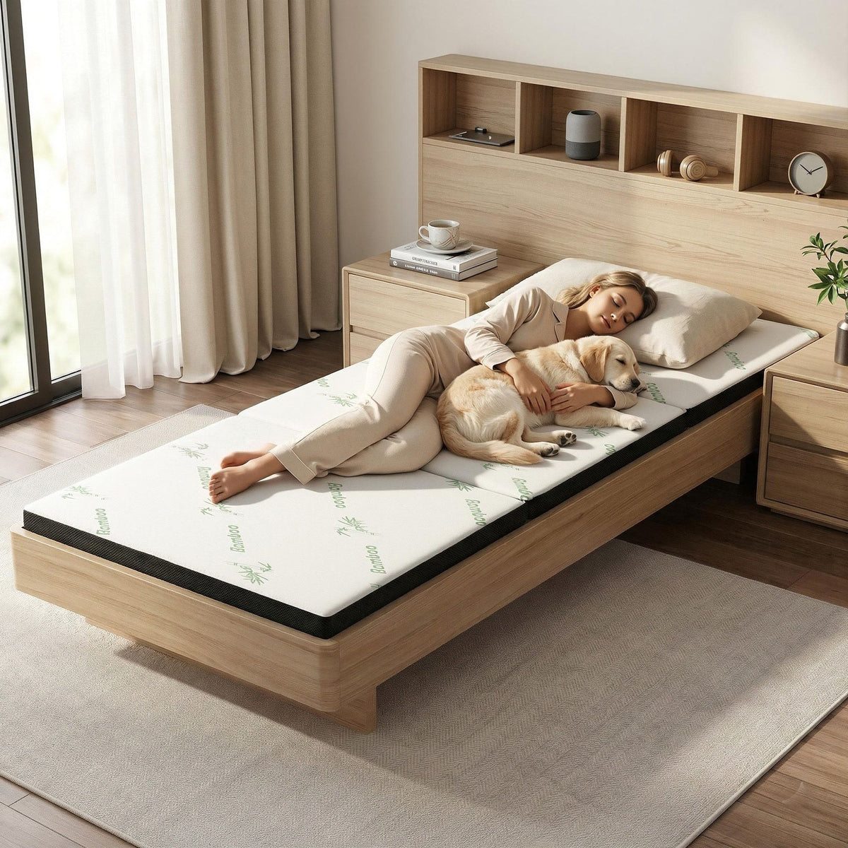 Giselle Tri-Fold Folding Mattress – 5cm
