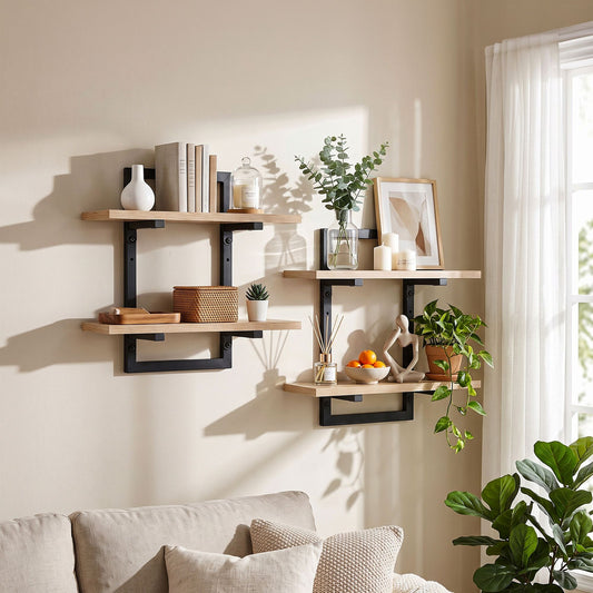 Artiss Floating Wall Shelf - 2 Pack