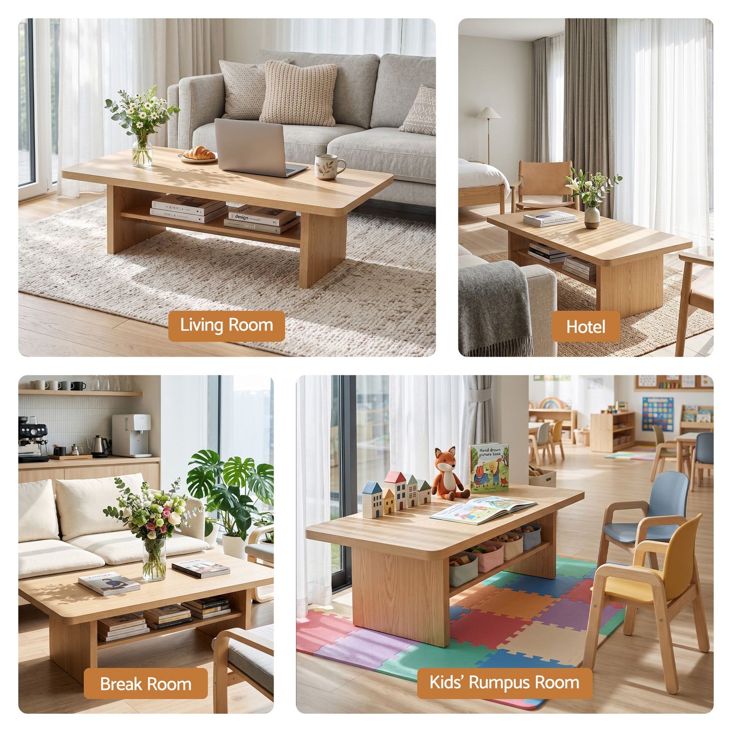 Artiss Coffee Table - 110cm