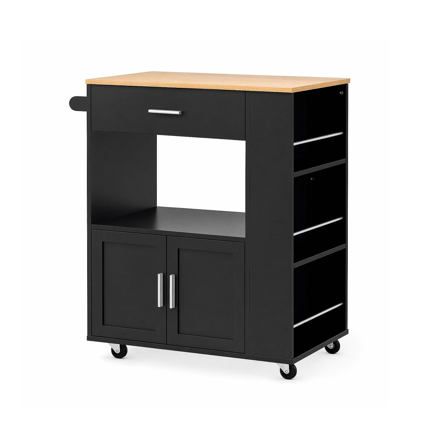 Artiss Kitchen Island Trolley with Shelf