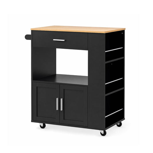 Artiss Kitchen Island Trolley with Shelf