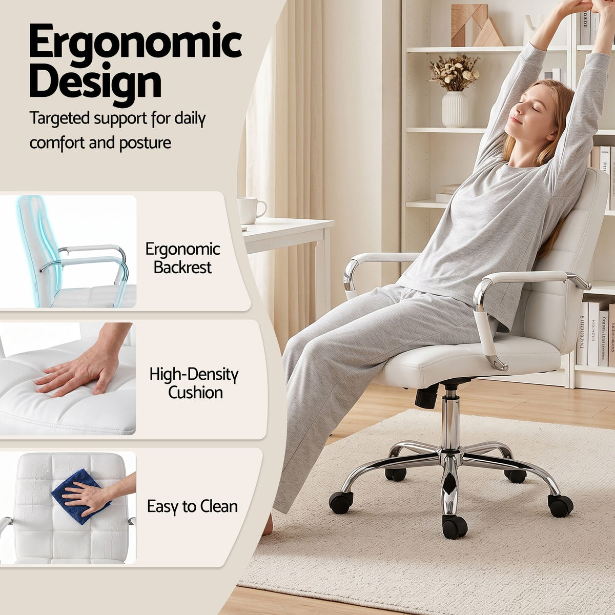 Artiss Office Desk & Chair Set - 100cm