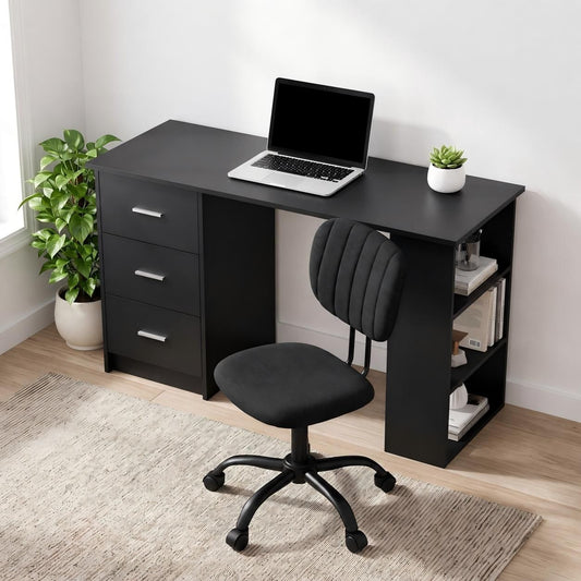 Artiss Desk & Chair Set 120cm - Black