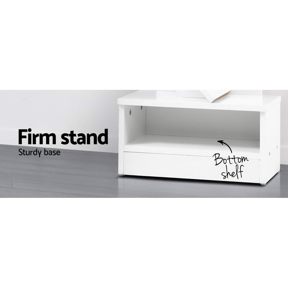 Tree Bookshelf 9 Tiers White
