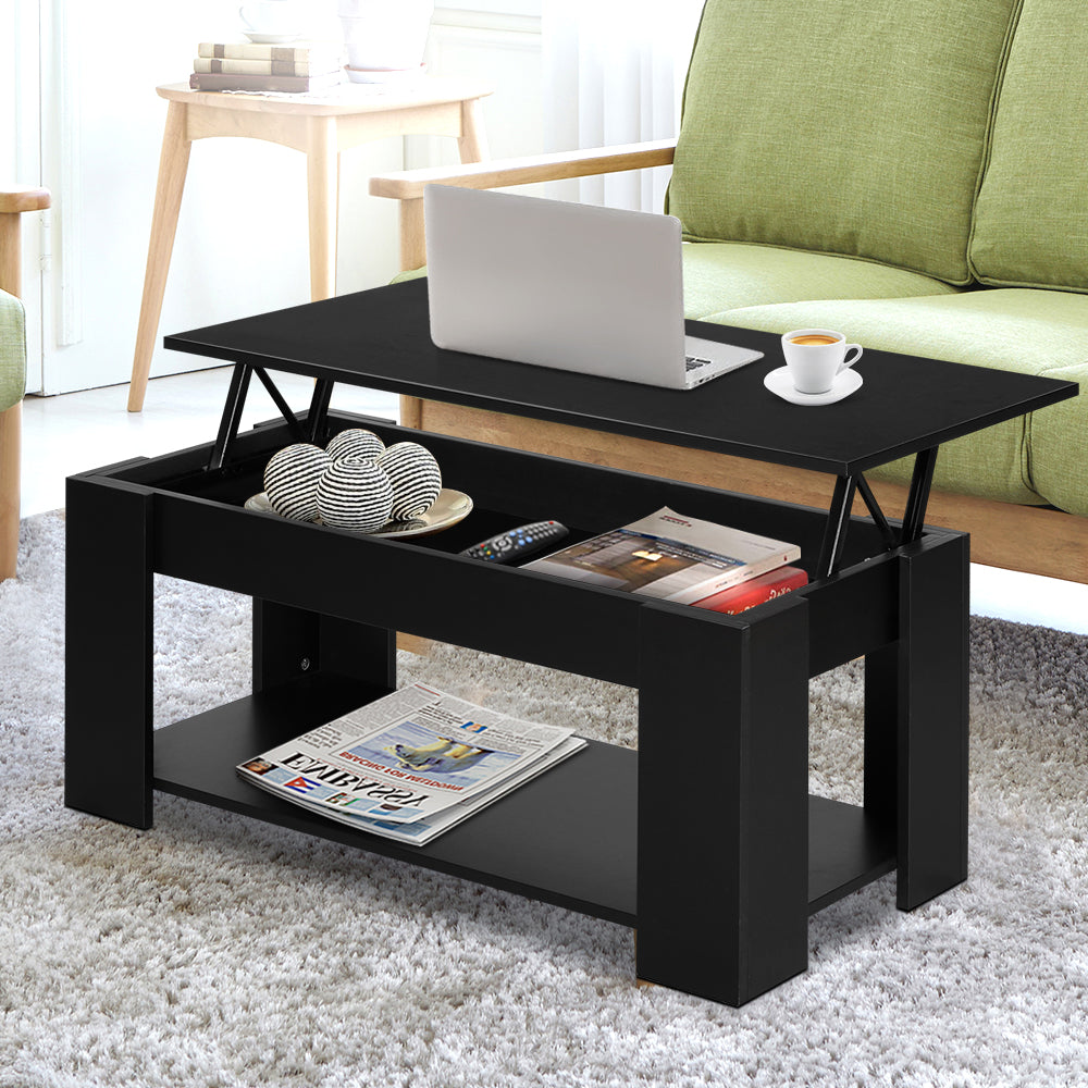 Lift-top Coffee Table Black