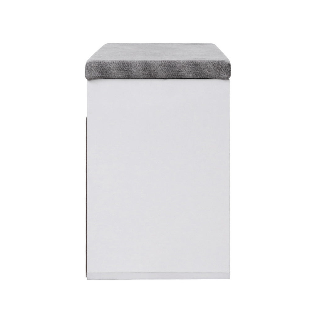 Shoe Rack Bench Shoe Cabinet White