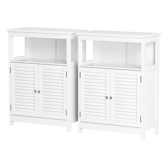 Artiss 2x Buffet Sideboard Cabinet Kitchen Bathroom Storage IVOR