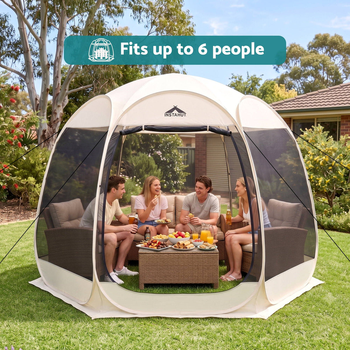 Instahut Pop-Up Gazebo - 2.7 x 1.35m
