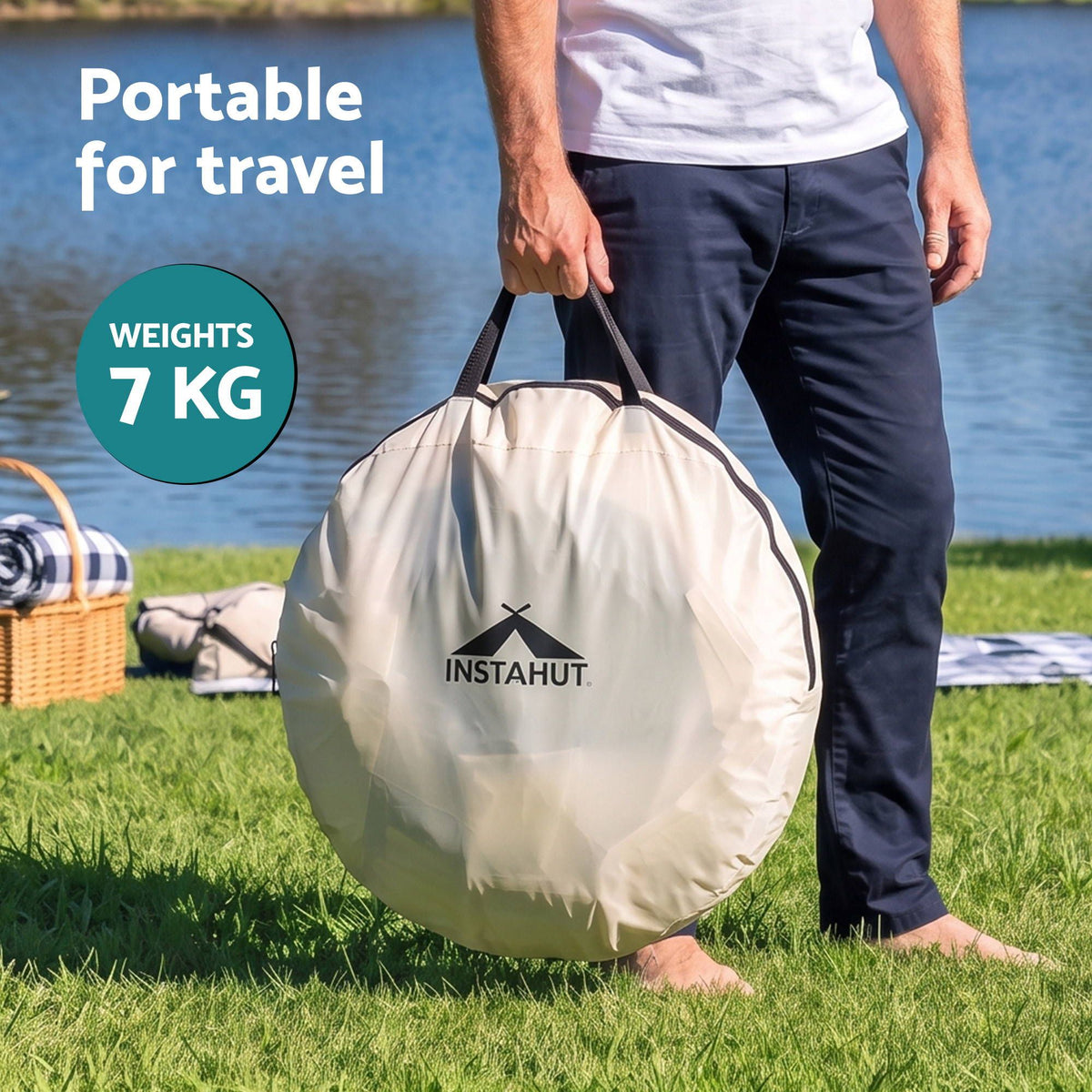 Instahut Pop-Up Gazebo - 2.7 x 1.35m