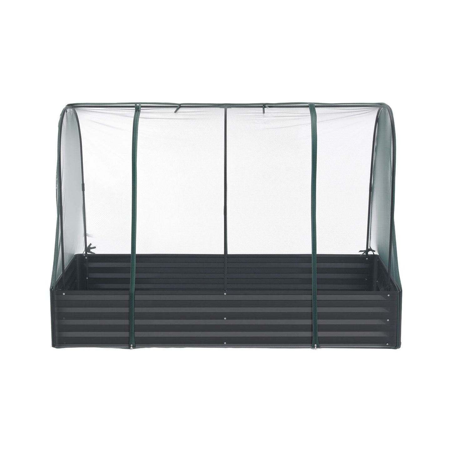 Green Fingers Raised Garden Bed with Mesh Cover 180cm