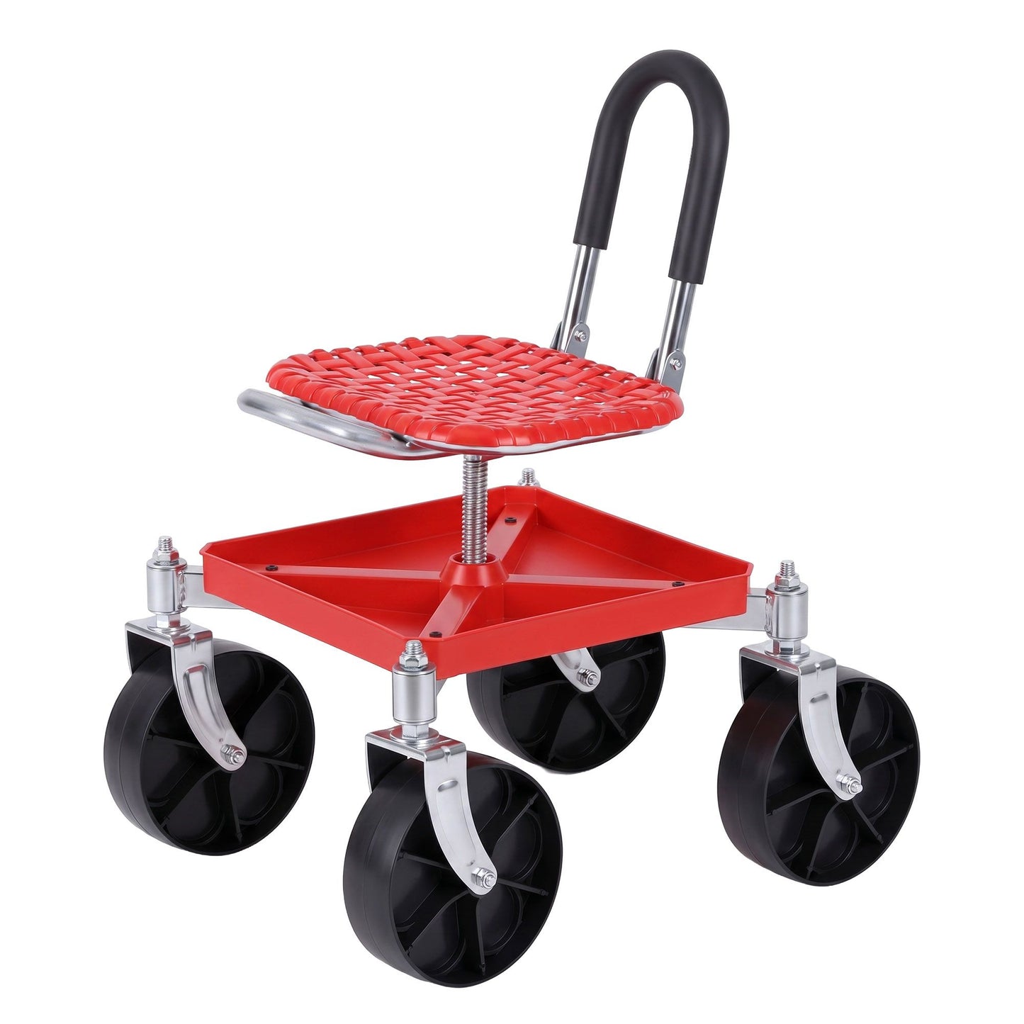Gardeon Garden Cart Seat Stool - Red