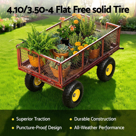 Gardeon Wheelbarrow Replacement Wheels - 2 Pack