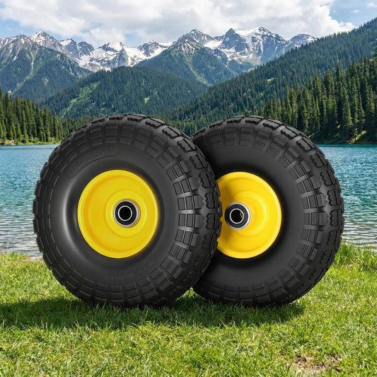 Gardeon Wheelbarrow Replacement Wheels - 2 Pack