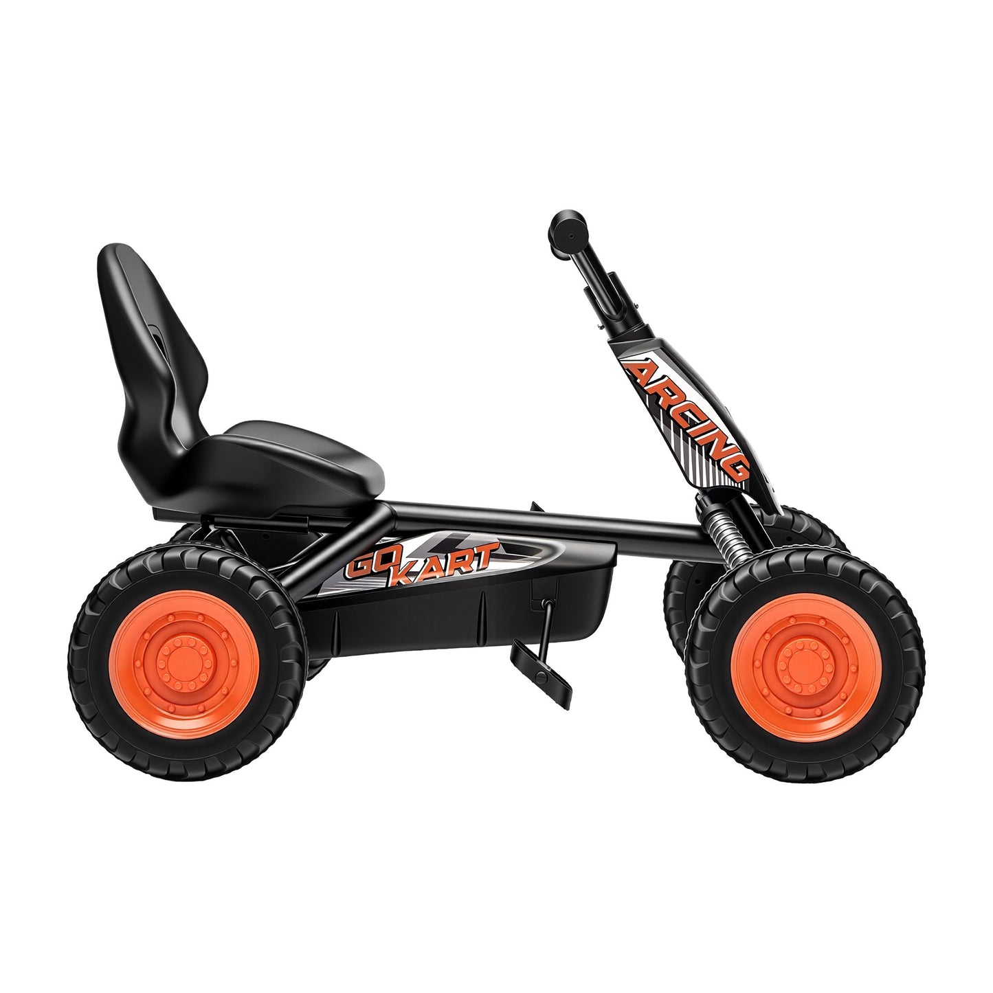 Rigo Kids Pedal Go-Kart - Black