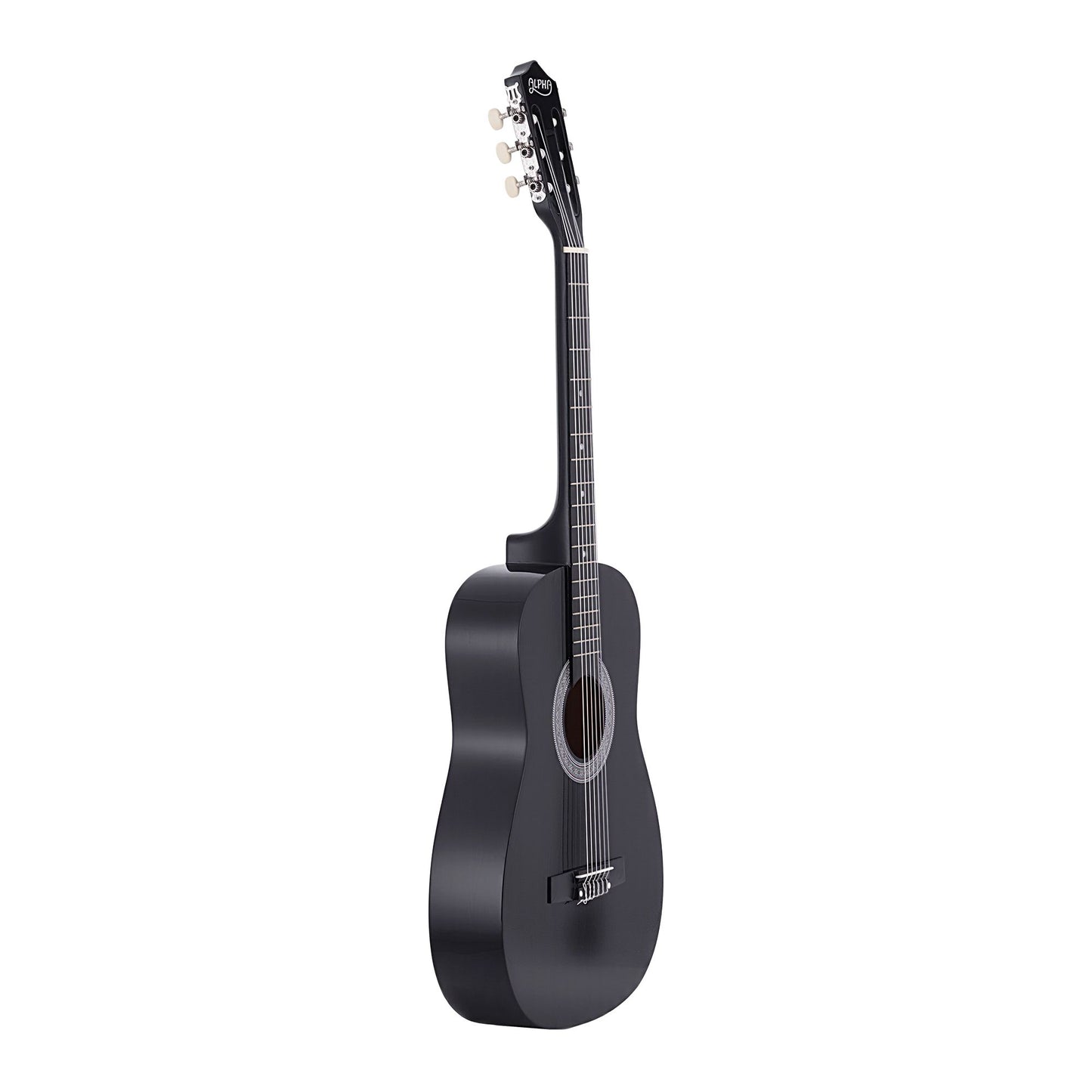 Alpha 38-inch Classical Guitar - Black