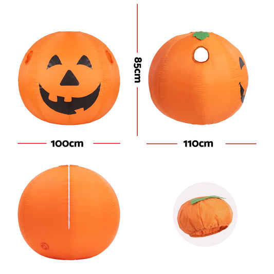 Inflatable Pumpkin Costume - Orange