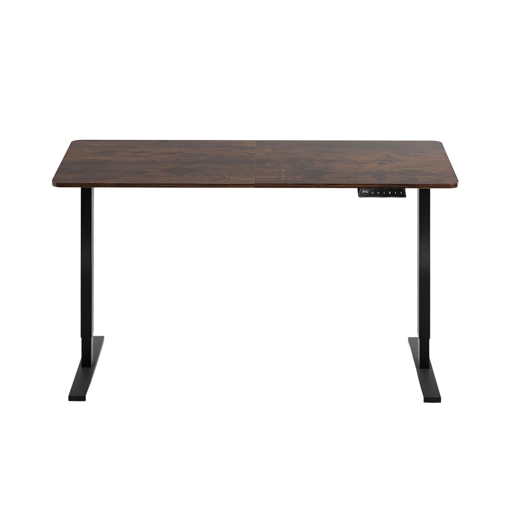 Artiss Height-Adjustable Standing Desk - Brown