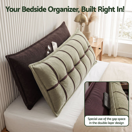 Giselle Bedding Headboard Reading Pillow - King