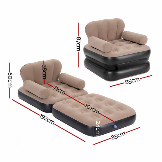 Gardeon Inflatable Lounge Chair with Pump