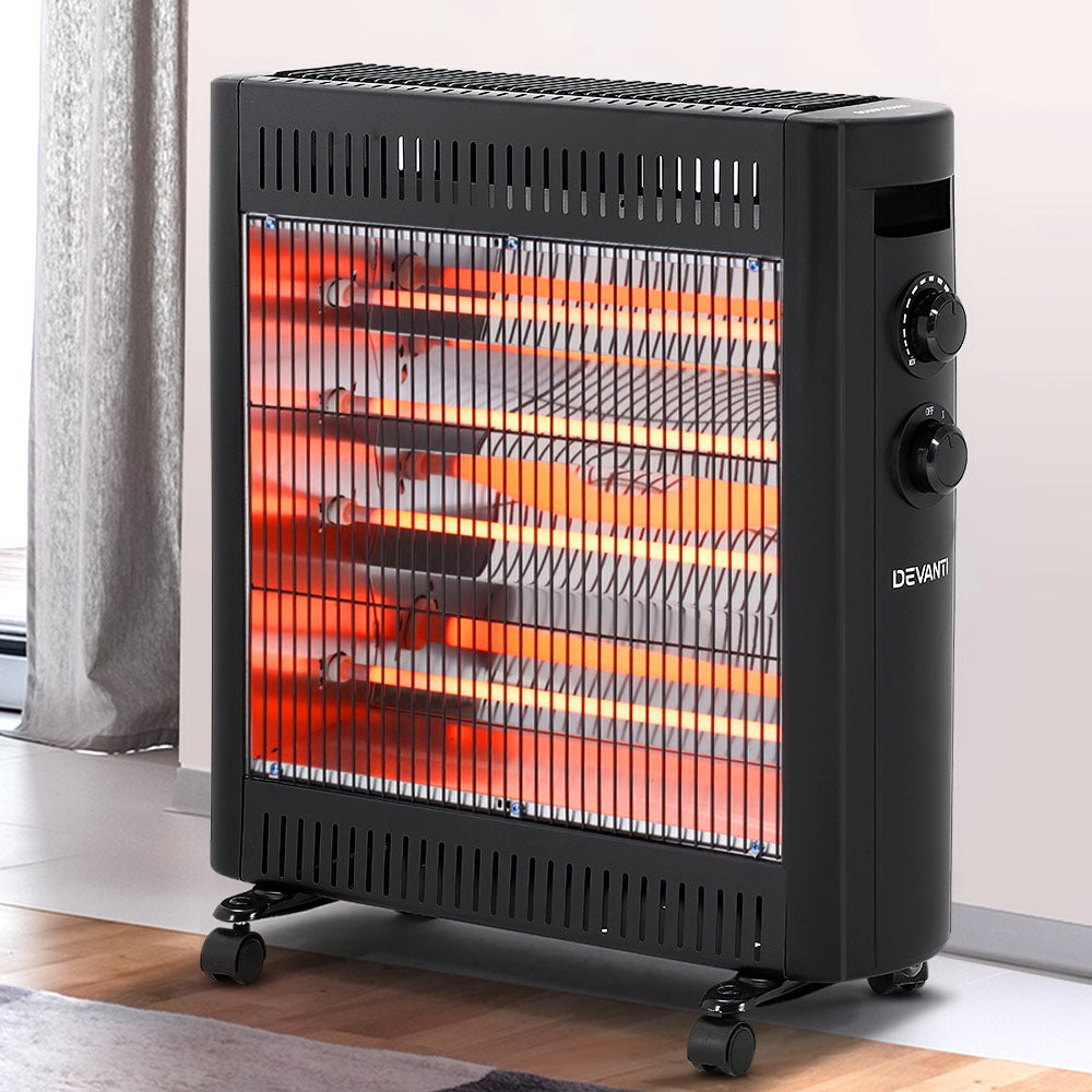 Devanti 2200W Infrared Heater - Black