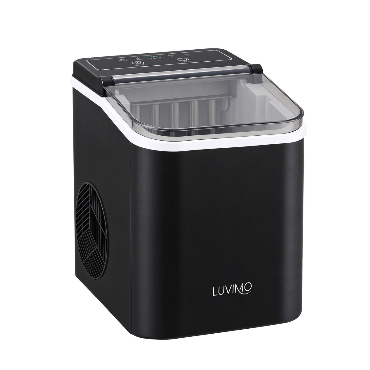 LUVIMO 12kg Ice Maker Machine - Black