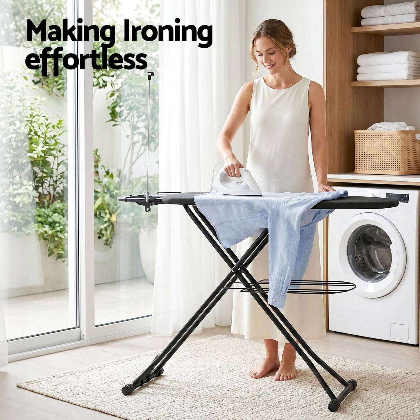 Artiss Foldable Ironing Board with Iron Rest