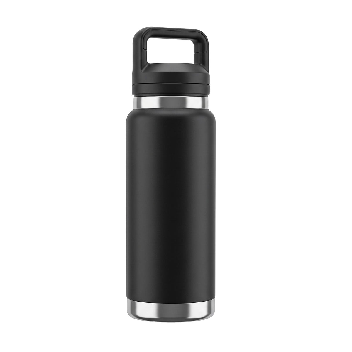 Everfit 750ml Insulated Stainless Steel Water Bottle - Black