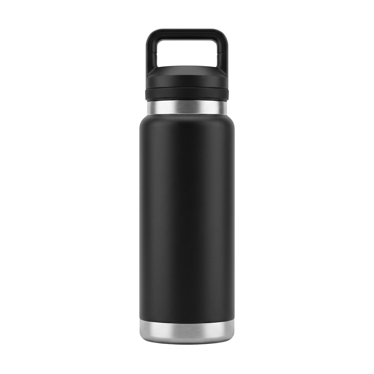 Everfit 750ml Insulated Stainless Steel Water Bottle - Black