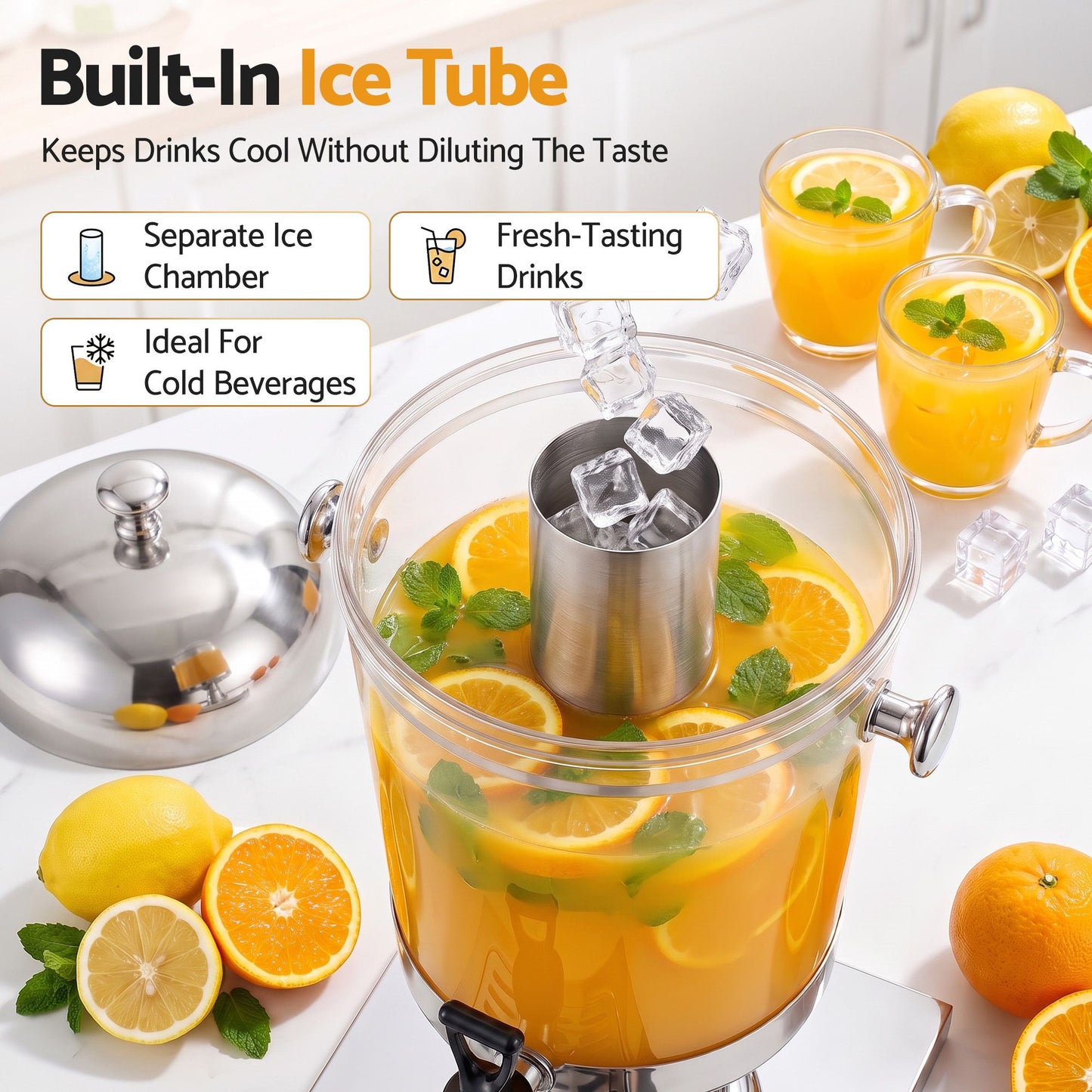 5-Star Chef 8L Beverage Dispenser