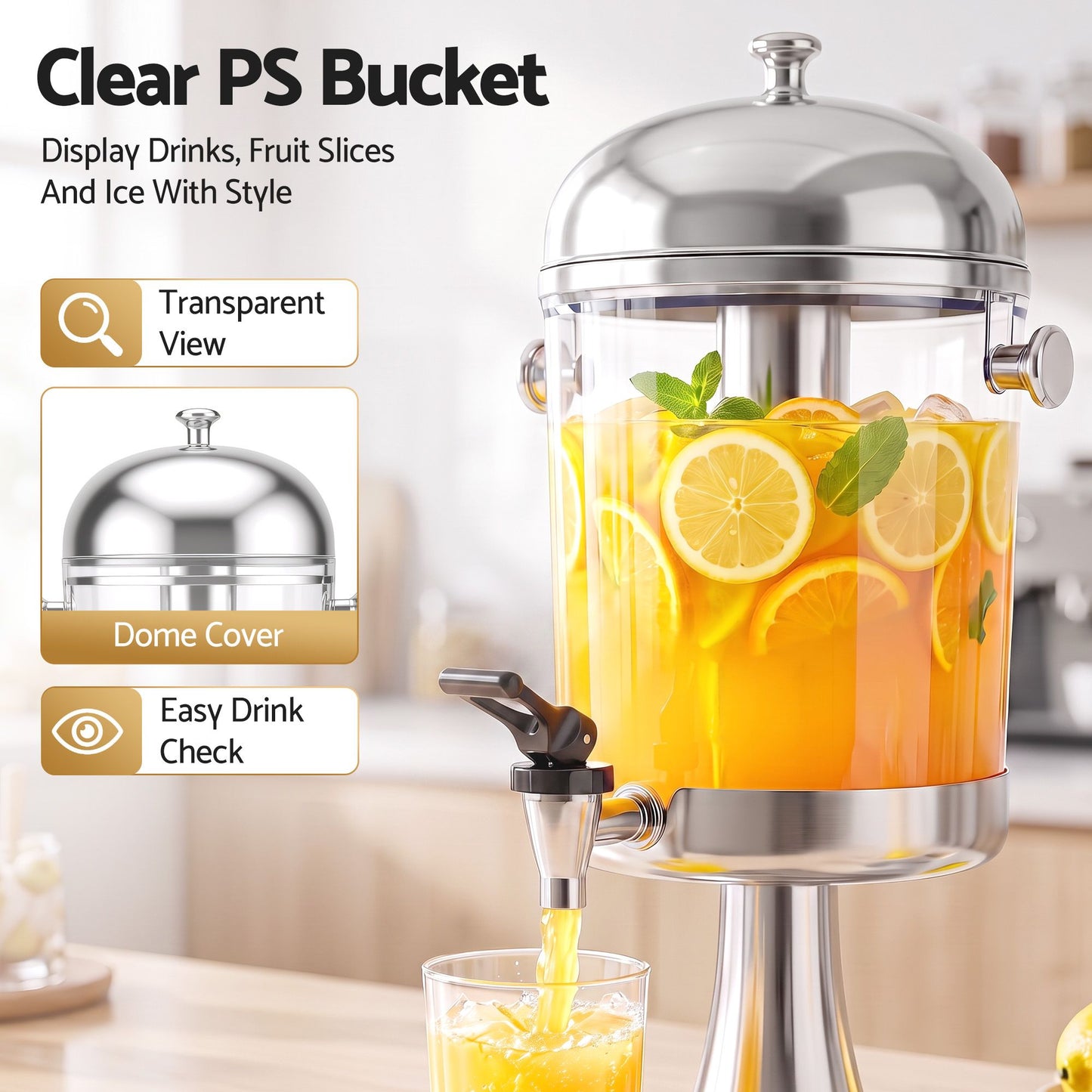 5-Star Chef 8L Beverage Dispenser