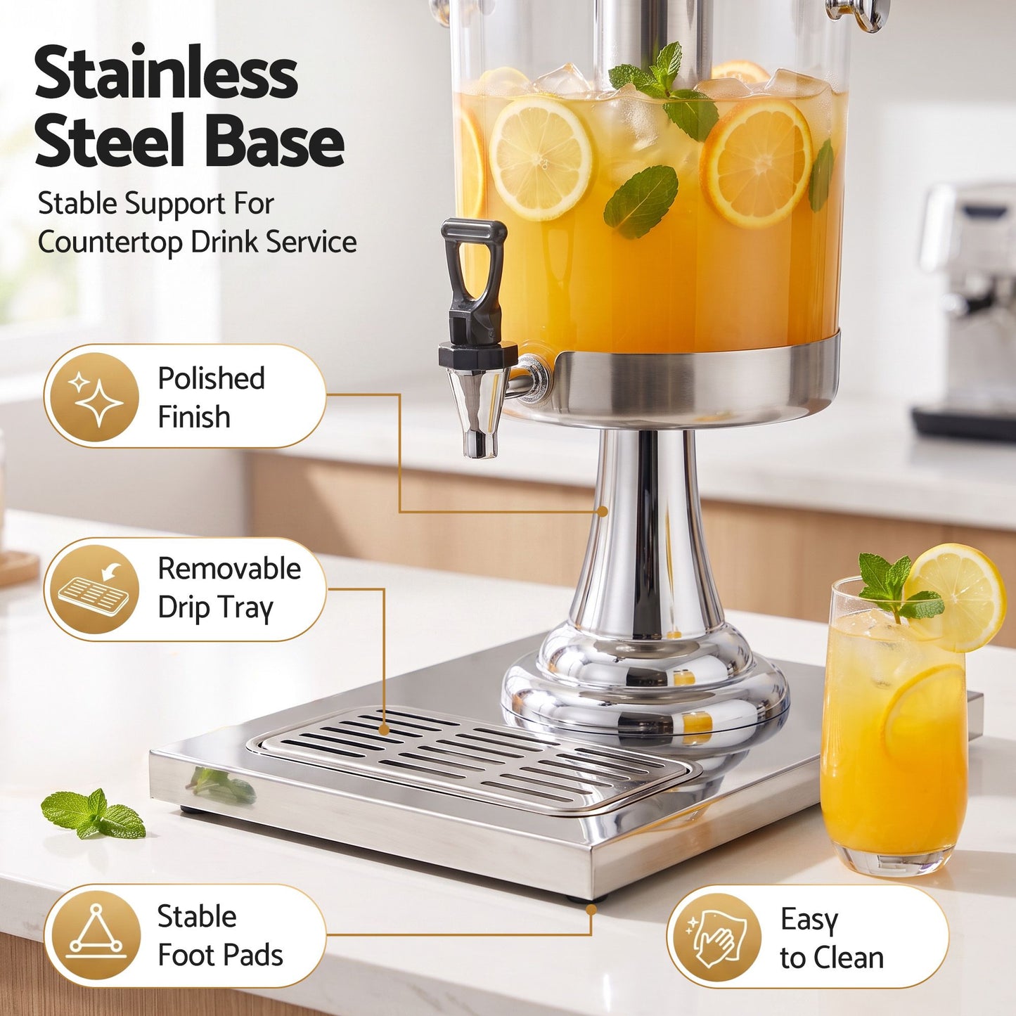 5-Star Chef 8L Beverage Dispenser