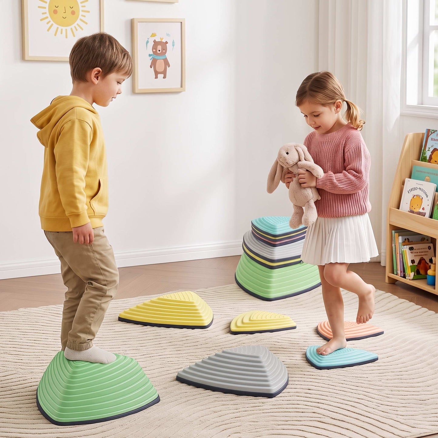 Keezi Stepping Stones - 6 Pack