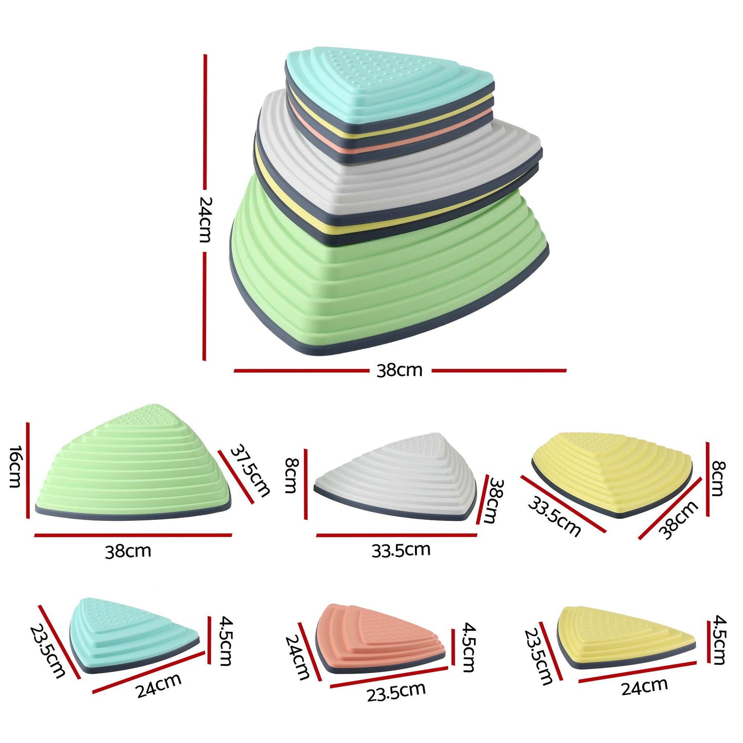 Keezi Stepping Stones - 6 Pack