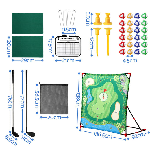 Keezi Kids Golf Chipping Game Set