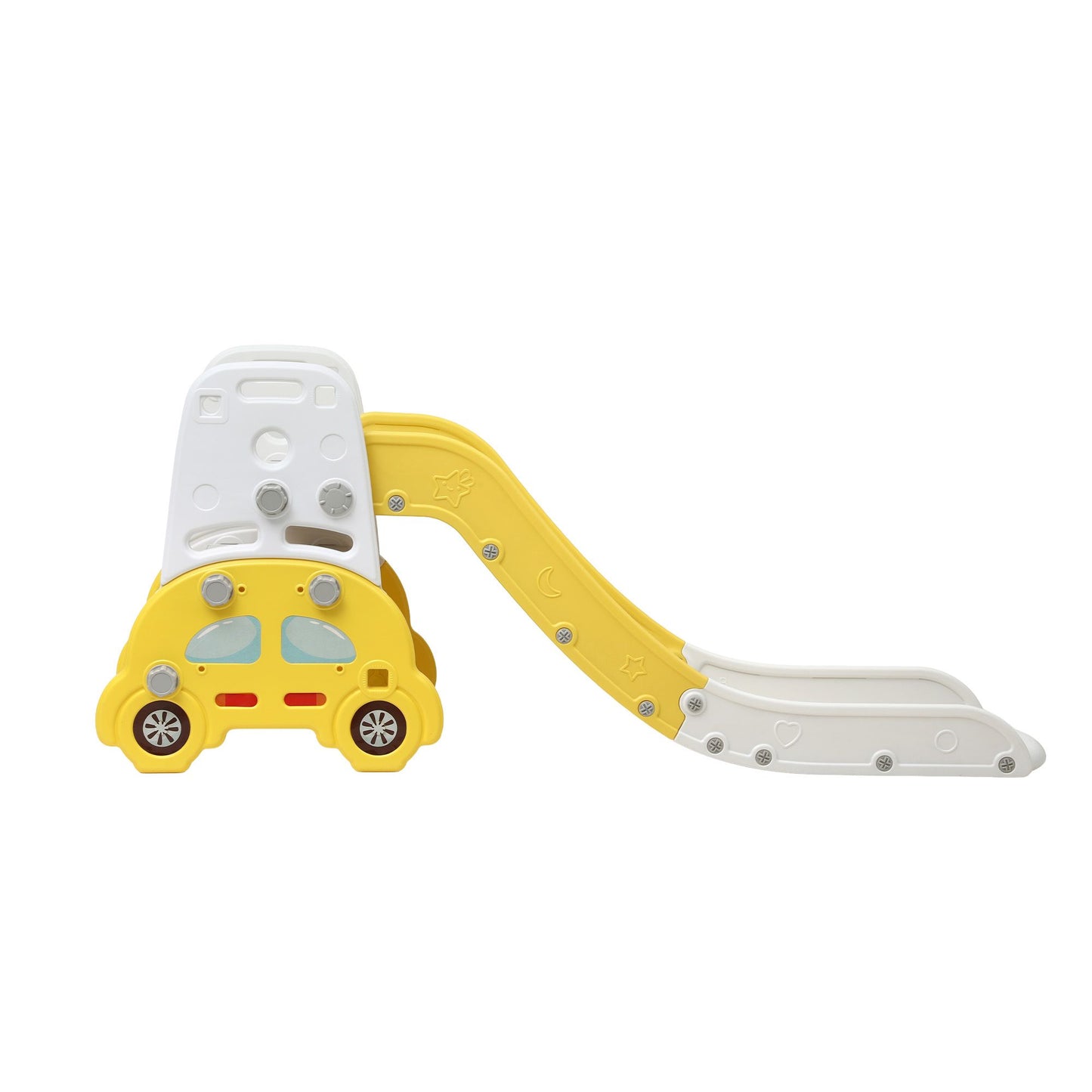 Keezi Kids Indoor Slide Playset - Yellow