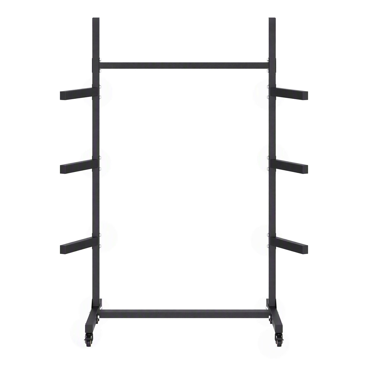 Weisshorn Kayak Storage Rack 3-Tier Canoe SUP Paddleboard Garage 80kg Casters