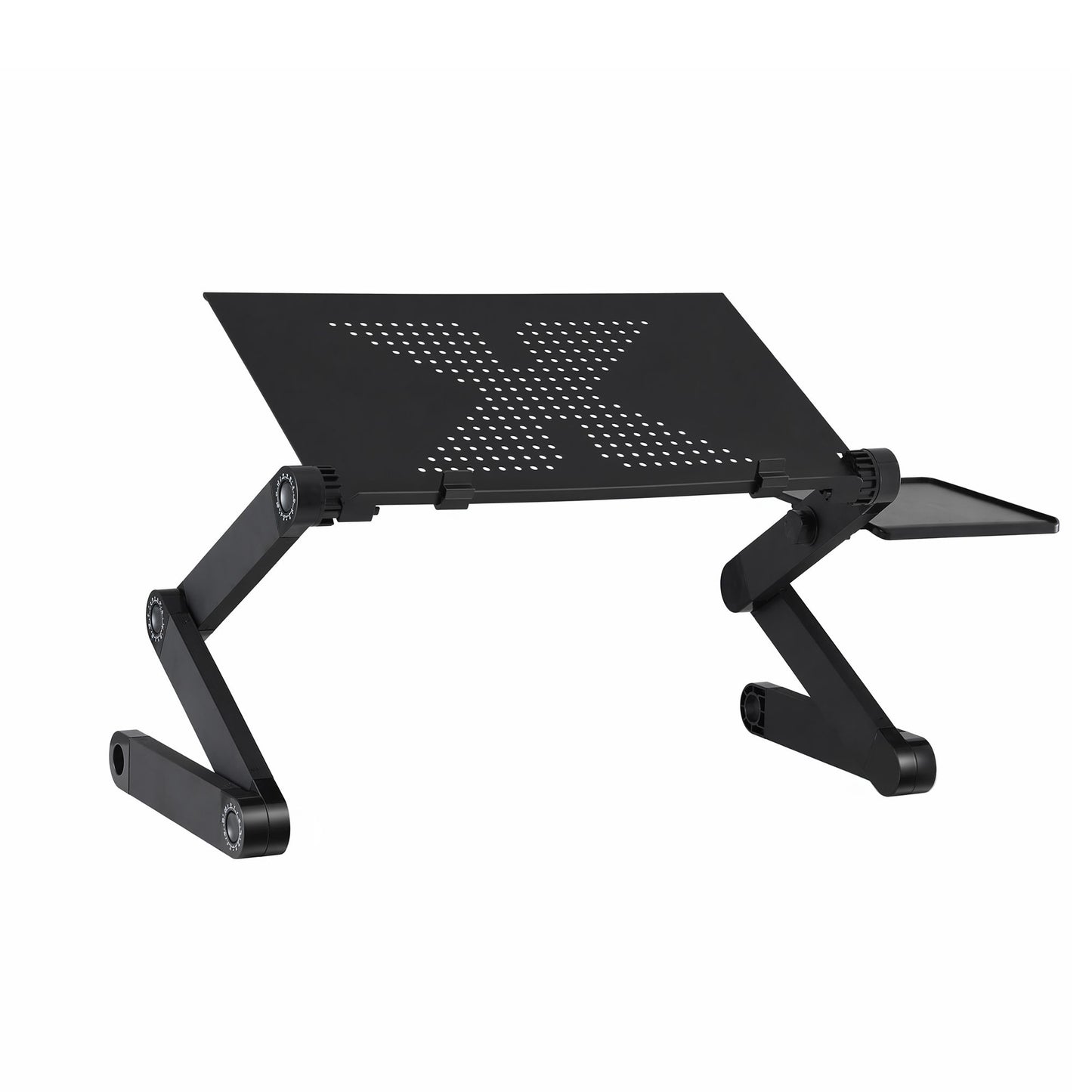 Artiss Foldable Aluminium Laptop Stand - Black