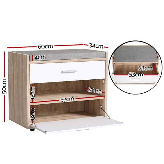 Shoe Cabinet White
