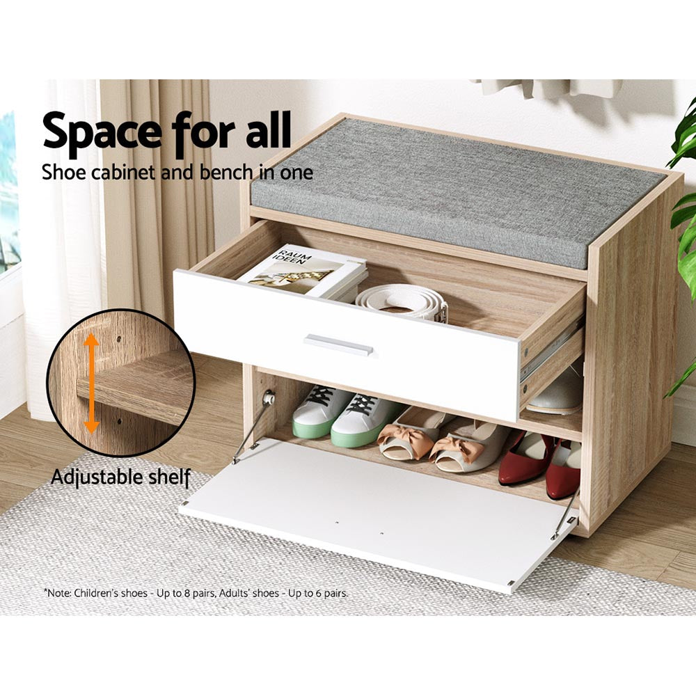 Shoe Cabinet White
