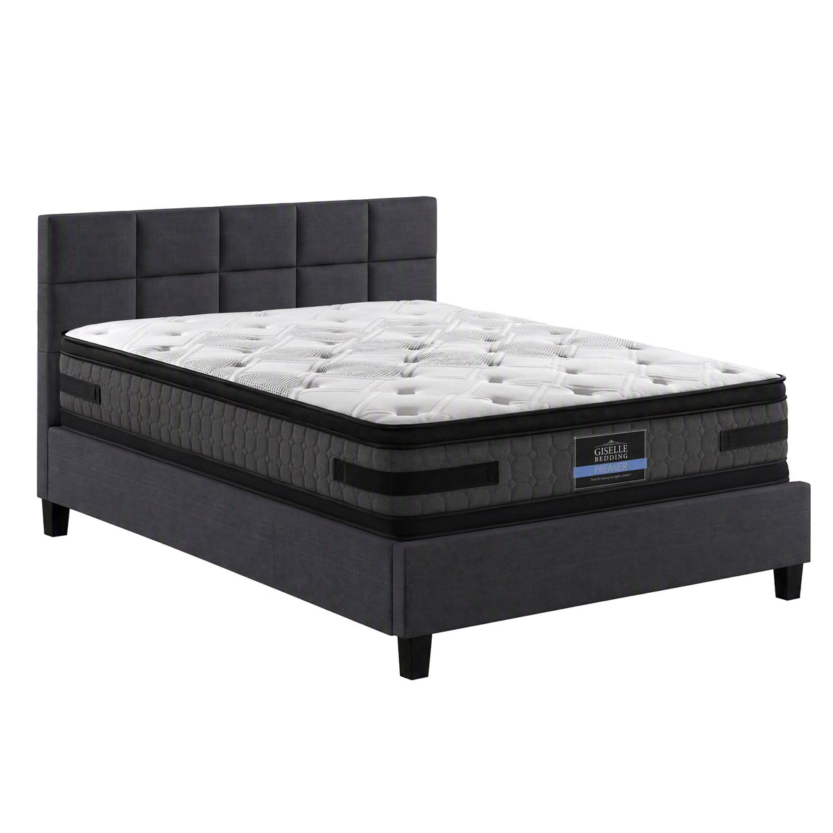 Giselle Queen Mattress & Artiss Bed Frame Bundle