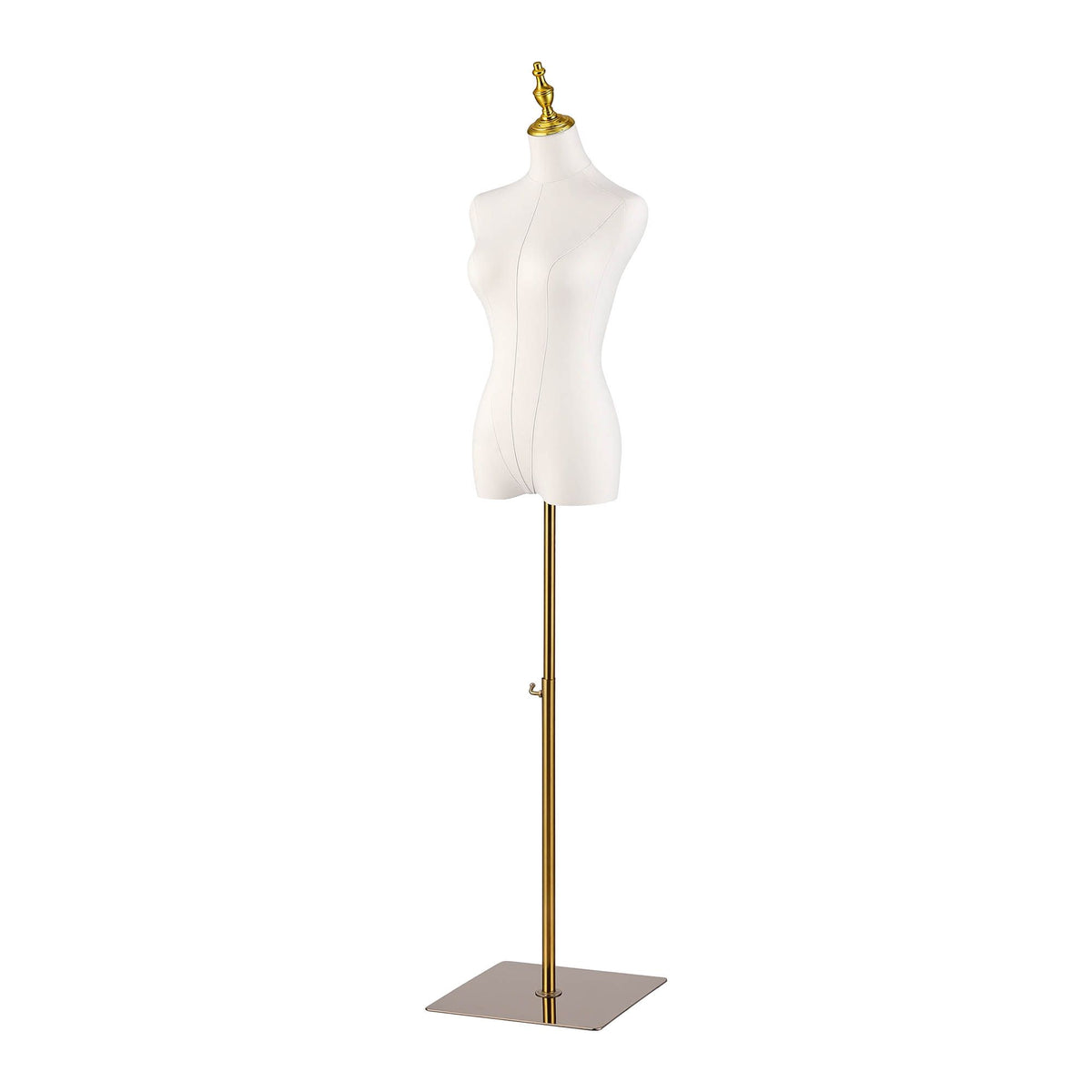Embellir Adjustable Dress Form Mannequin 144-190cm White/Gold