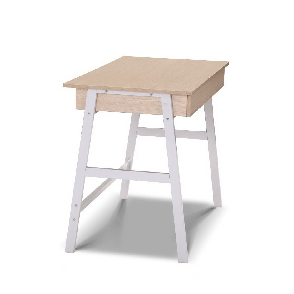 Computer Desk with Drawer Cabinet Oak 100CM