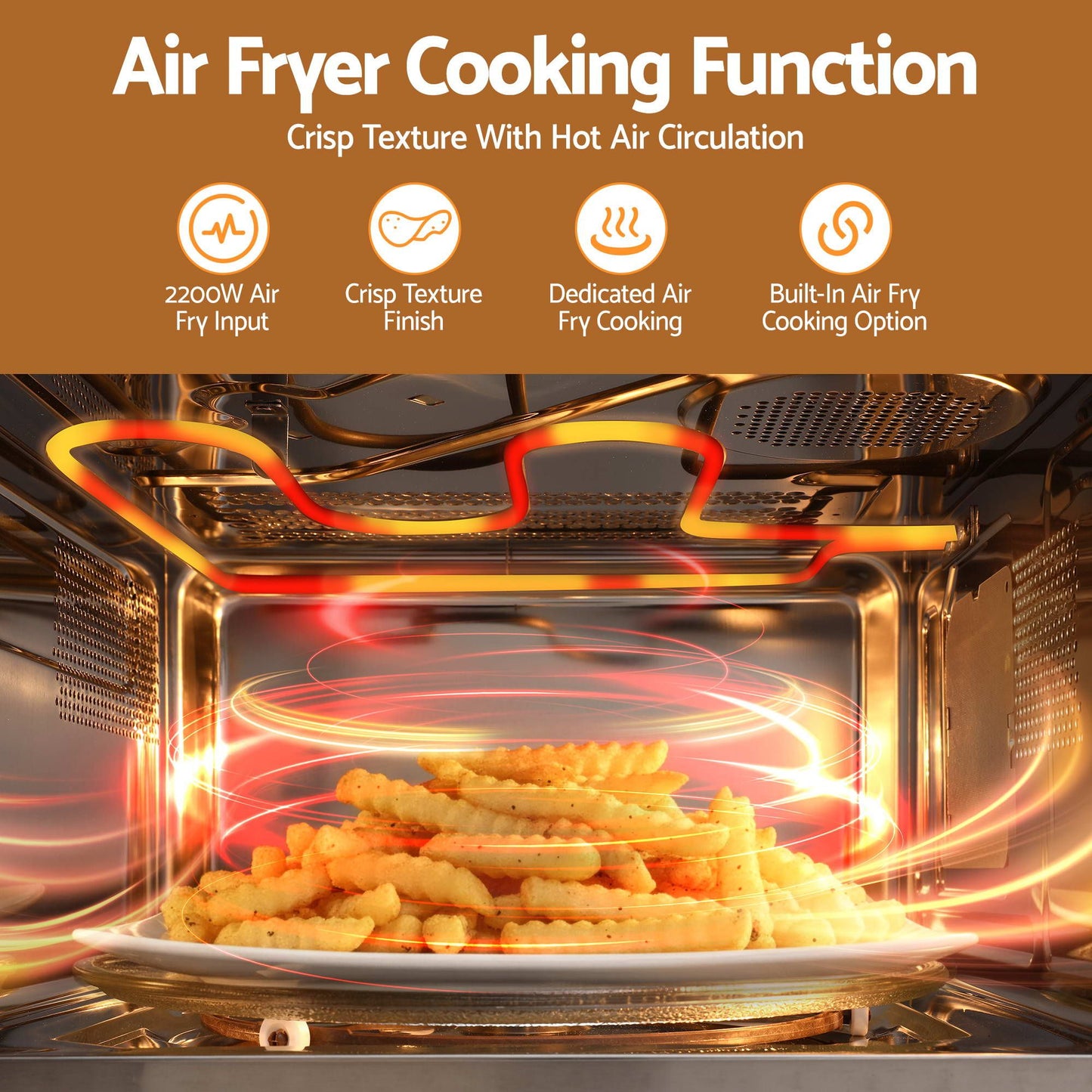 Devanti 30L Built-In Microwave Oven