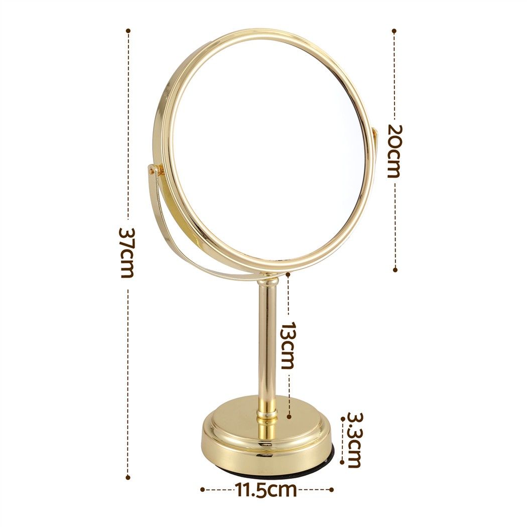 Embellir 5x Magnifying Makeup Mirror - Gold