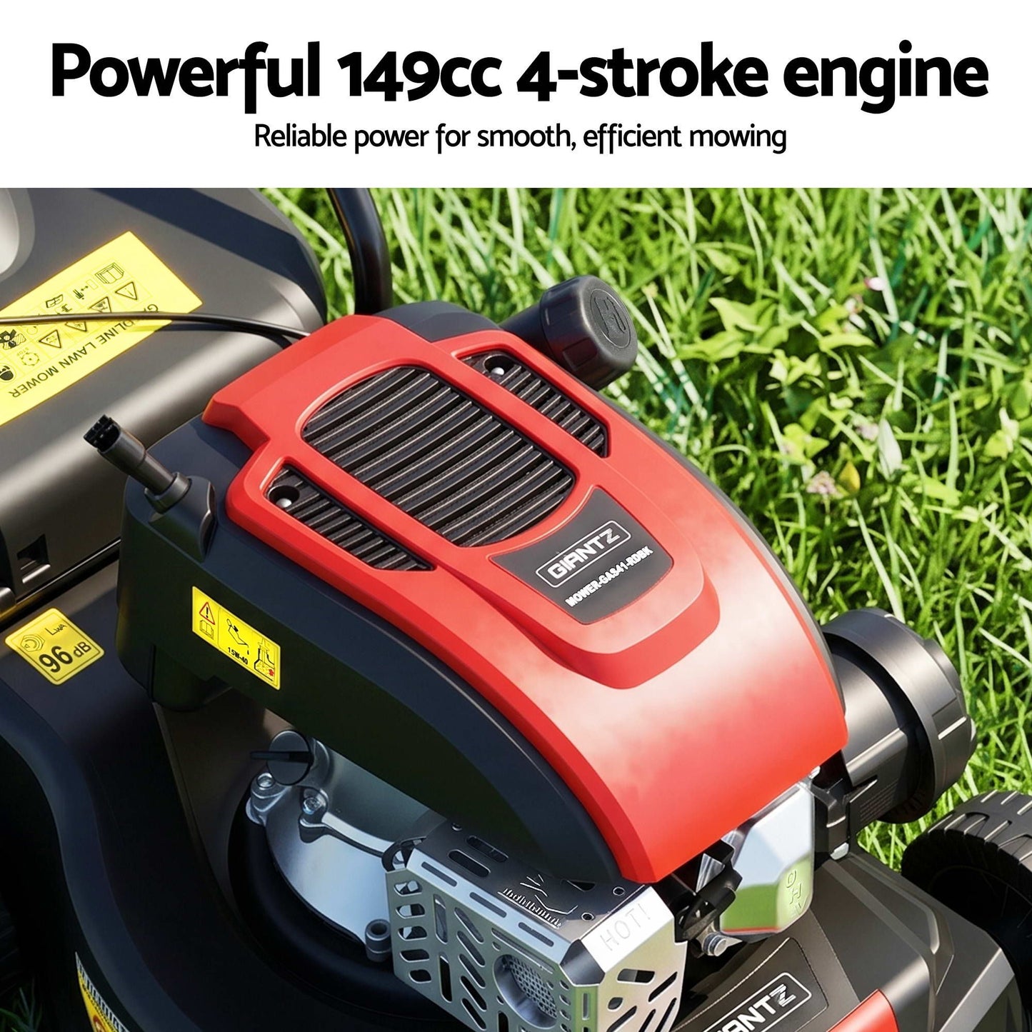 Giantz Petrol Lawn Mower 149cc